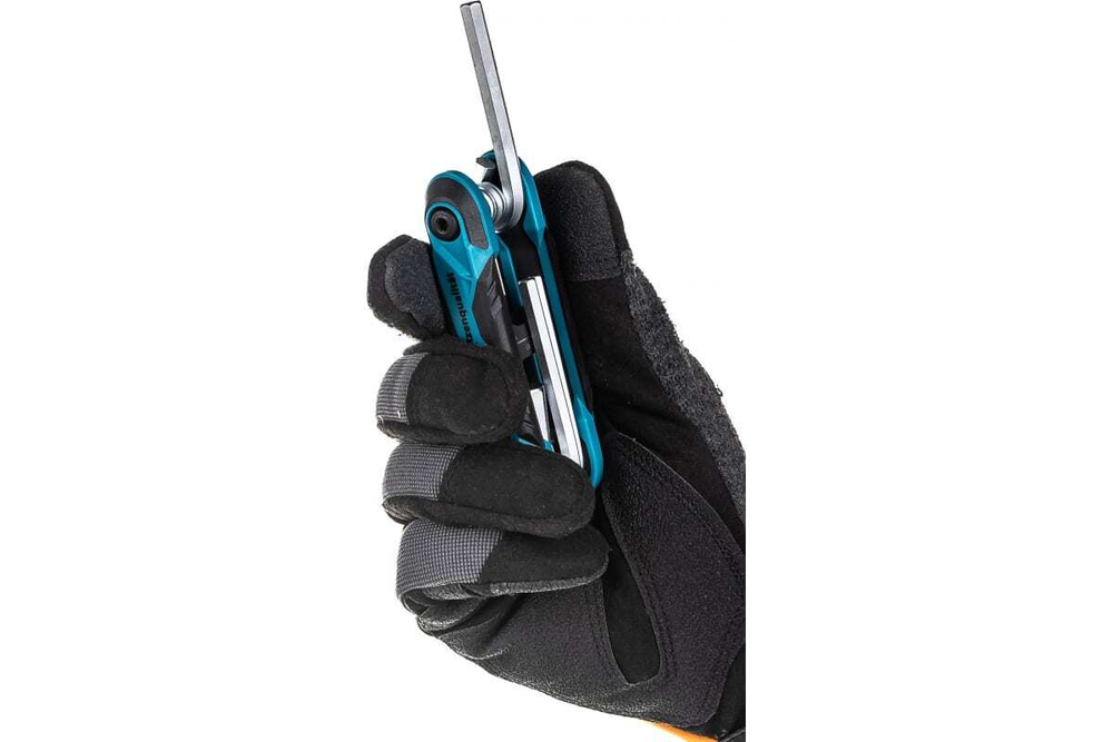 НАБОР КЛЮЧЕЙ ИМБУСОВЫХ GROSS НЕХ 1,5-8ММ CRV СКЛАДНЫЕ 8ШТ 16412