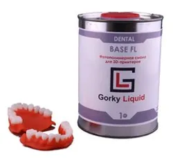 Фотография — Фотополимер Gorky Liquid Dental Base FL SLA 1 кг