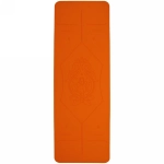 Коврик для йоги «Мандала» 183*61*06 см (ТРЕ), оранжевый