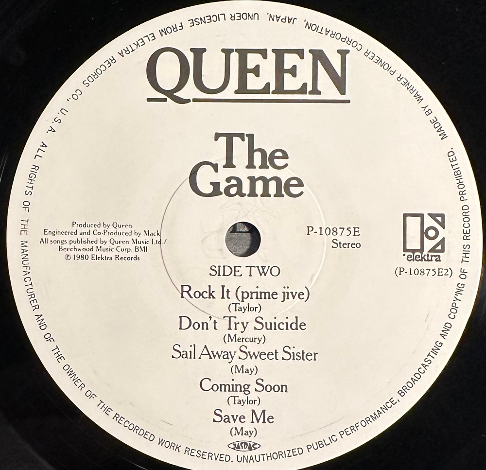 Queen - The Game (Япония 1980г.)