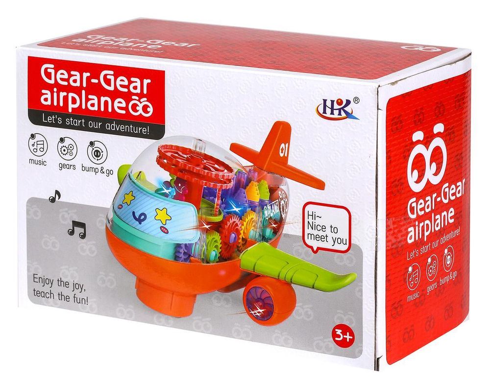 Самолет на бат., коробка 657B