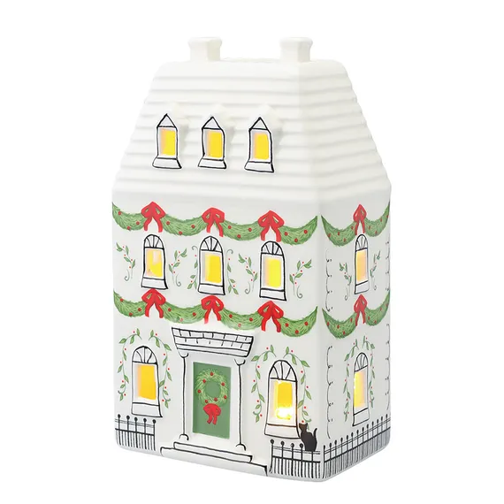 Домик с подсветкой olgod из коллекции new year essential, 19см