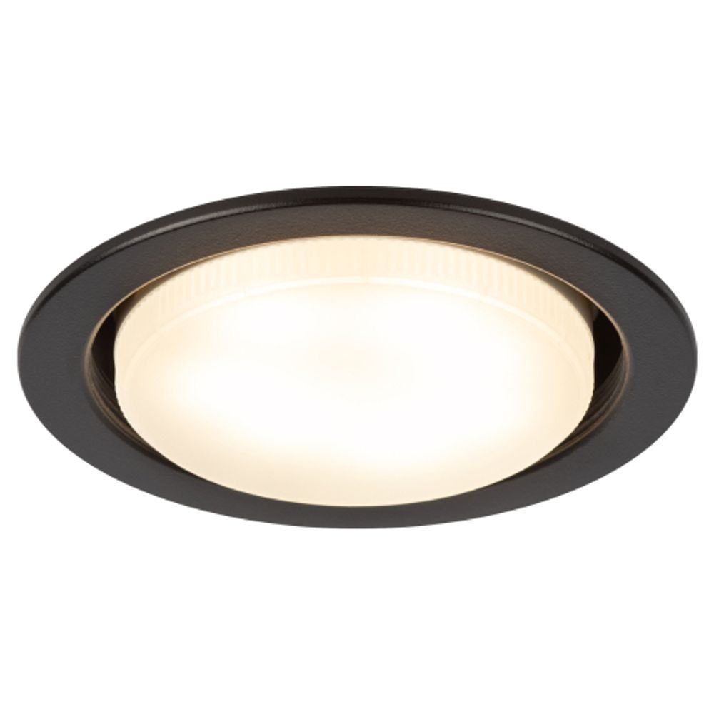 Светильник встраиваемый ЭРА DK116 BK под лампу GX53 черный | Встраиваемые светильники Для ламп GX53