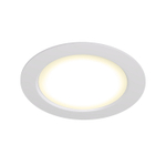 DK3048-WH Встраиваемый светильник, IP 20, 7Вт, LED, белый, пластик