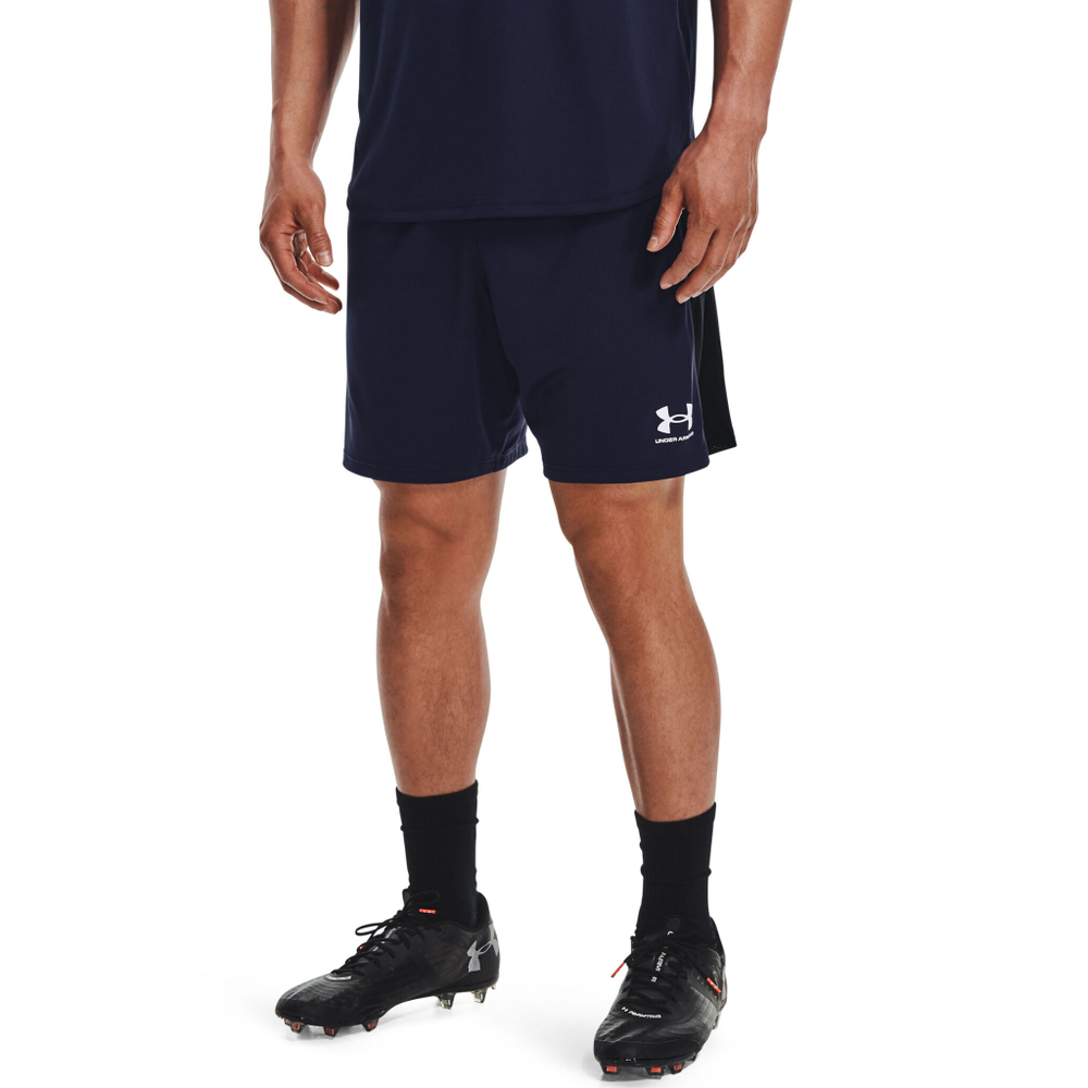 Мужские теннисные шорты Under Armour Challenger Knit Shorts Men - Dark Blue