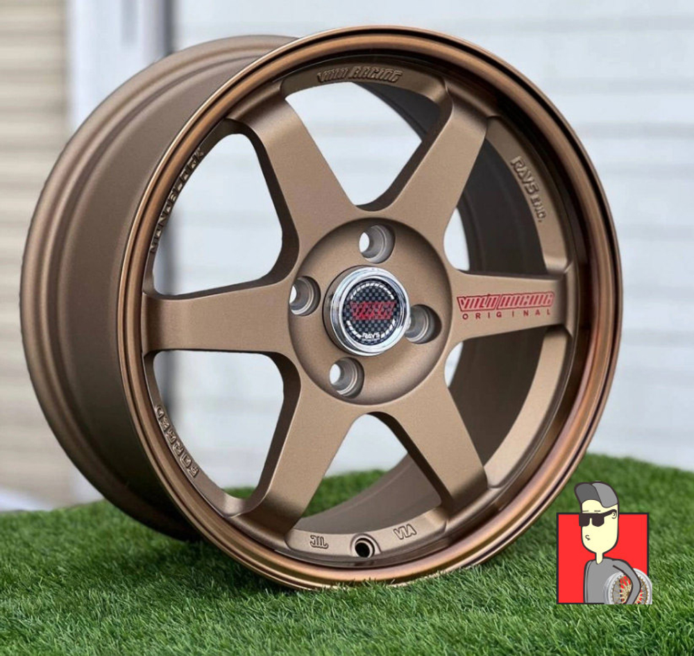 Комплект дисков Rays TE37 17x7.5 et35 4x100