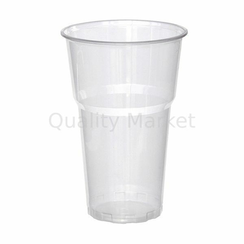 Стакан 500 мл Факел (прозрачный) ИнтроПластик (20уп/50шт/1000шт)
