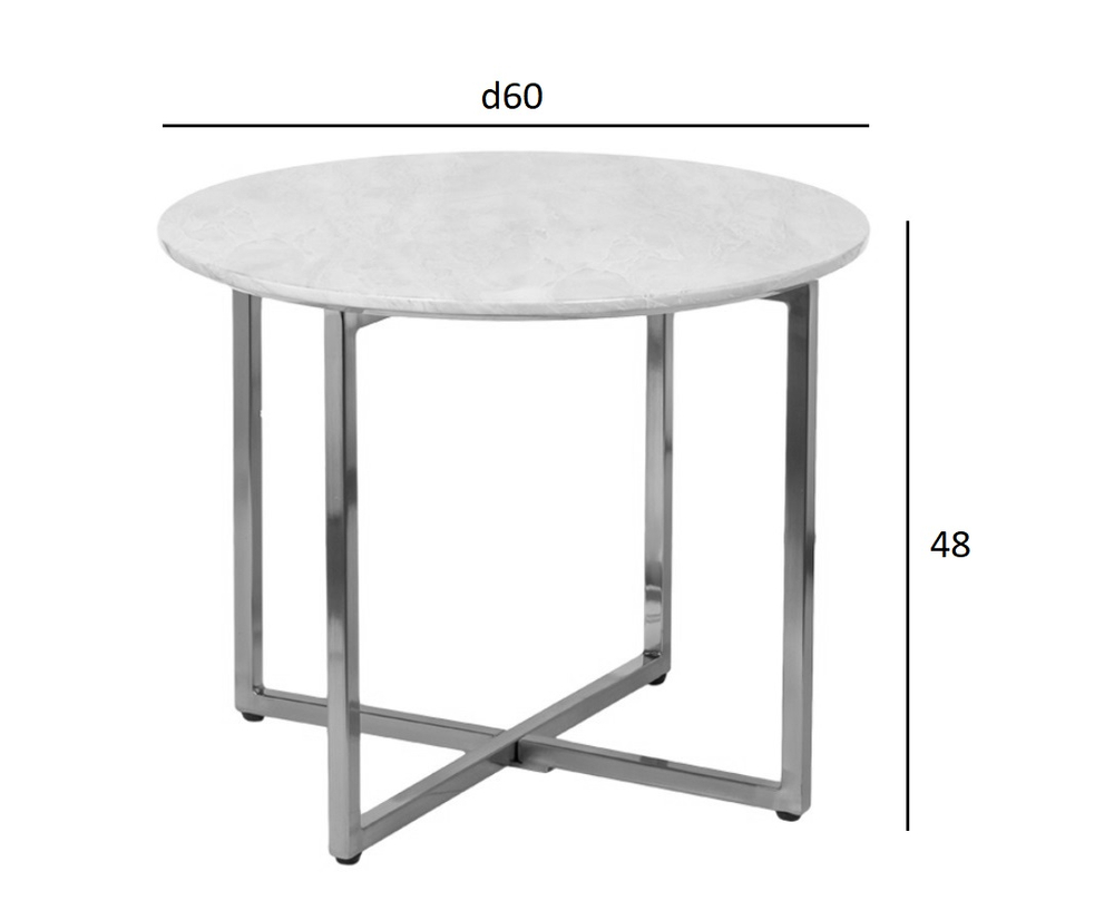 Стол журнальный Garda Decor Garda Decor круглый d60*48cм