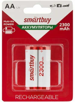 Аккумулятор Smartbuy R06 2300 mAh BL блистер. (Цена за 2шт)