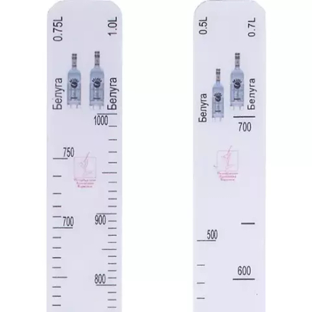 Линейка барная «Белуга» 0.5, 0.7, 0.75, 1л