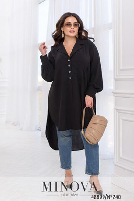 Рубашка 240-черный Minova Фото 2