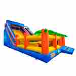 Надувной батут-горка "Супер-волна ST" 12*5*8 м