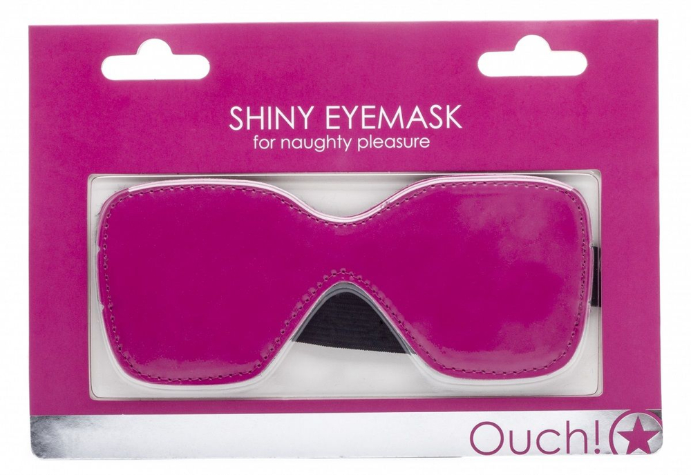 Розовая маска Shiny Eyemask (Цвет: розовый)