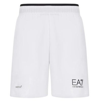 Мужские теннисные шорты EA7 Man Woven Shorts - white