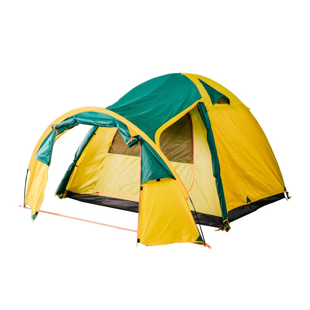Палатка летняя кемпинговая двухслойная СЛЕДОПЫТ ENISEY-4, 4-х местная 350*250*175 см/4/