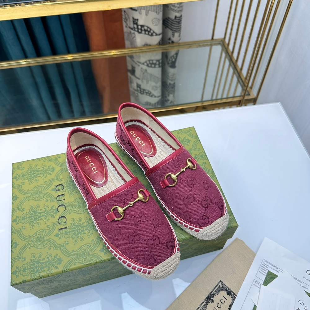 Gucci Horsebit Espadrille (7 colors)
