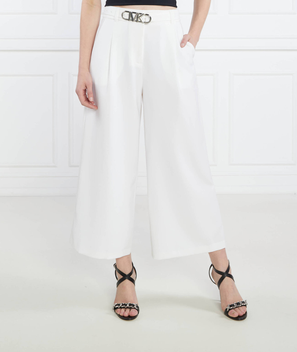 Брюки WIDE LEG PANT Michael Kors - белый(MS330GM8AP)