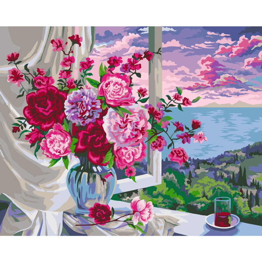 Картина рисование по номерам 40*50см «Свежий аромат»
