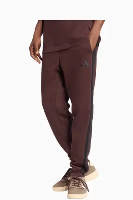 Штаны adidas Essentials 3-Stripes Fleece - бордовый