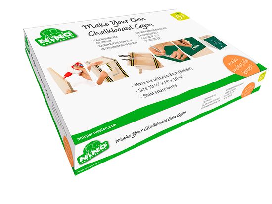 NINO951DG-MYO Кахон, высота 15" (38см), самостоятельная сборка, грифельная доска, Nino Percussion