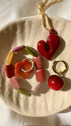 Браслет Микс осени из халцедона