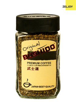Кофе растворимый BUSHIDO Original (Бушидо), 100 г, стеклянная банка