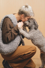 Сумка-слинг "Пони-Кенгурони" Меховая