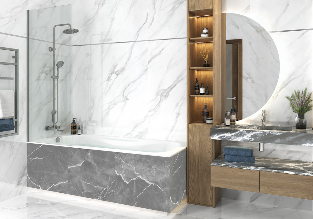 60120AMC15P Американ Калакатта / American Calacatta Керамогранит полированный 600*1200