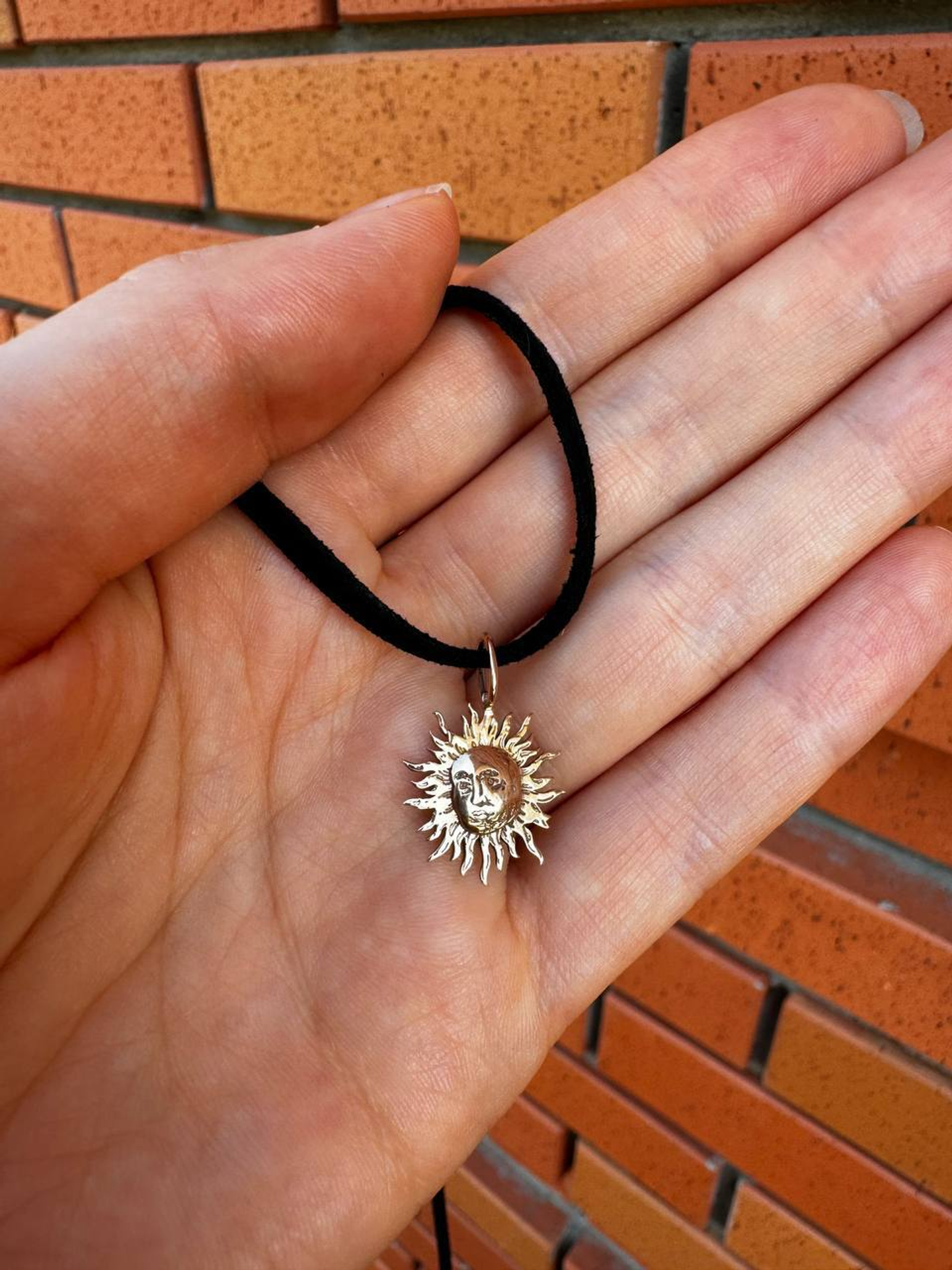 Подвеска La Lune Сияй малая, бронза