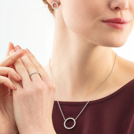 Серьги Coeur de Lion Crystal-Silver 2057/21-1817