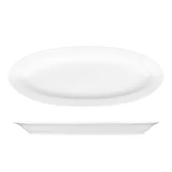Блюдо овальное 40*16 см белое фарфор P.L. Proff Cuisine [1]