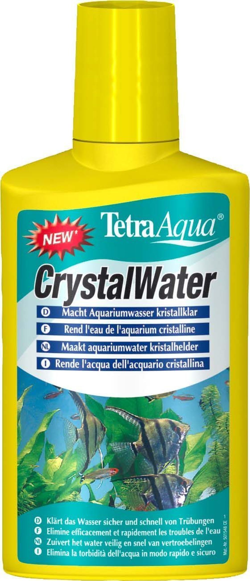 Средство для очистки воды от всех видов мути, Tetra Crystal Water купить с  доставкой в интернет-магазине зоогастроном.ру