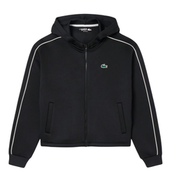 Женская теннисная куртка Lacoste Sport Ultra Dry - black/white