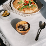 Деревянная чаша-тарелка из сибирского кедра 10 см. T182