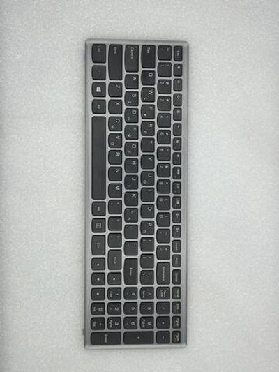 Клавиатура для ноутбука Lenovo S500 раскладка - английская, без подсветки, черная (25212989), оригинал