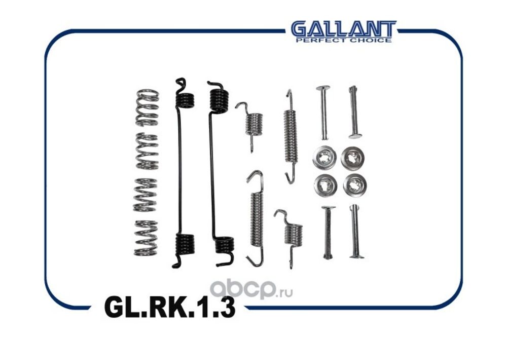 Рк колодок задн. Renault Logan Sandero Duster Largus /D-180/ (Gallant)