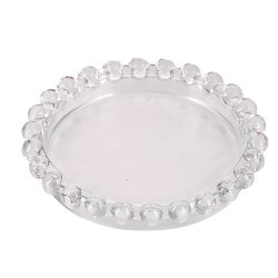 Набор блюдец 6шт "Gocciolina" 9,5*9,5*1,8 см (стекло) (транспортная упаковка)