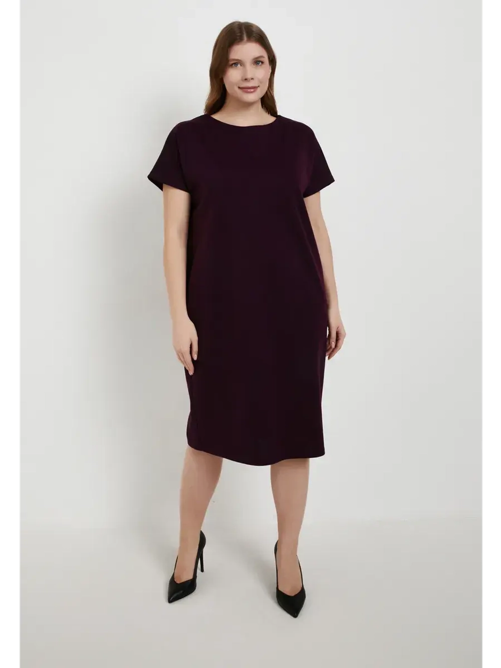 Платье прямое базовое