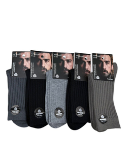 Тёплые носки из шерсти Мериноса "Лапша" - 10 шт.