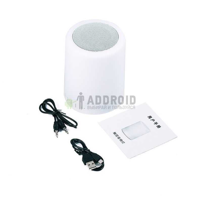 Лампа-колонка Touch sound lamp