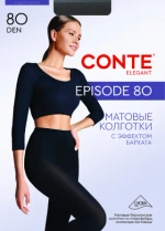 CONTE EPISODE 80 Колготки женские из микрофибры
