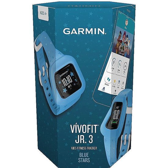 Трекер активности для детей Garmin Vivofit Jr. 3 синий 010-02441-02