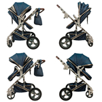 Коляска-трансформер с сумкой 2 в 1 Luxmom 518-SW