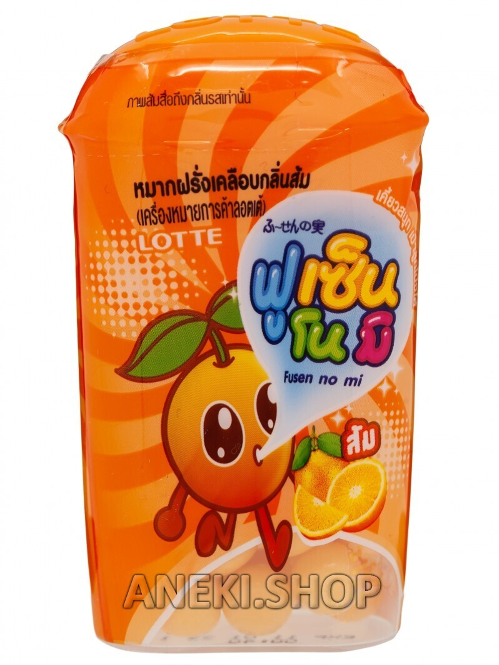 Резинка жевательная драже со вкусом апельсина 15 г Thai Lotte
