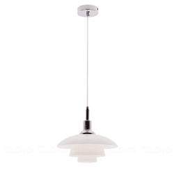 Подвесной светильник Cloyd ERLEBNIS-B P1 / Ø29 см - хром (арт.11410)