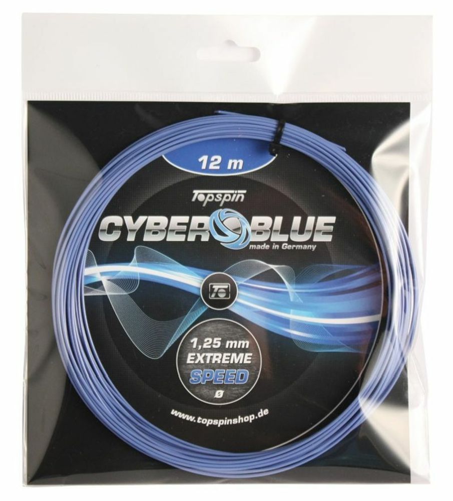 Теннисные струны Topspin Cyber Blue (12m) - небесный