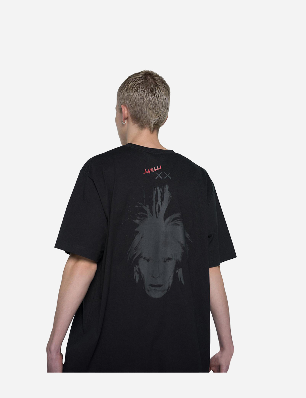 UNIQLO x KAWS Andy Warhol Black Tee