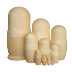 Матрешка 260*d130мм, комплект из 10ти кукол, деревянная заготовка