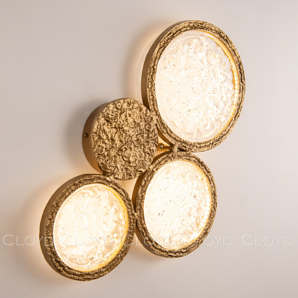 Бра Cloyd MANOA-A W3 / латунь (арт.20234)