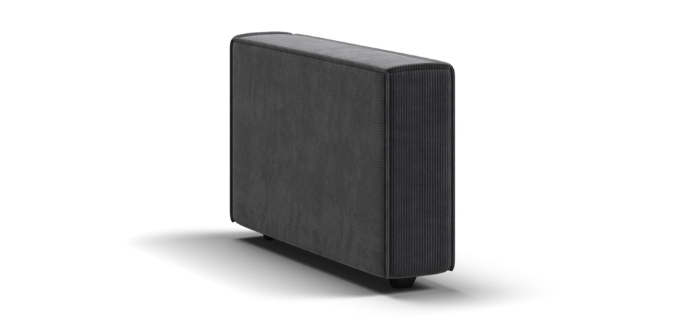 Босс Софт Модуль подлокотник 2 шт. Вельвет Корд графит